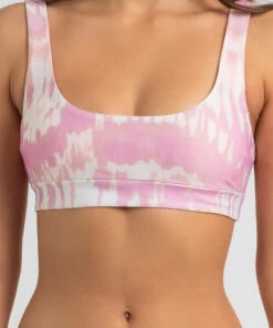 Cheap ⌛ Rip Curl Classic Surf Crop 👙 Bikini Top Pink 0020 ✔️ -Hot Sale Citybeach Store 20295309 03 RT XL