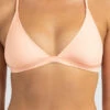 Budget 😍 Rip Curl Classic Surf Triangle 👙 Bikini Top Light Peach 👍
