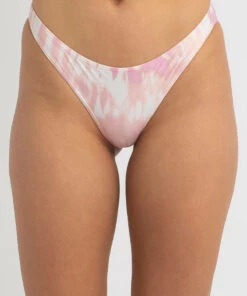 Discount 🎁 Rip Curl Classic Surf Full 👙 Bikini Bottom Pink 0020 🌟