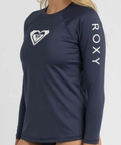 Discount 🧨 Roxy Beach Classics Long Sleeve Rash Vest Mood Indigo 🌟 -Hot Sale Citybeach Store 20297404 04 RT XL