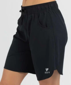 Best Sale 🎁 Roxy Wave Eco Board Shorts Anthracite 😍 -Hot Sale Citybeach Store 20297517 01 RT XL
