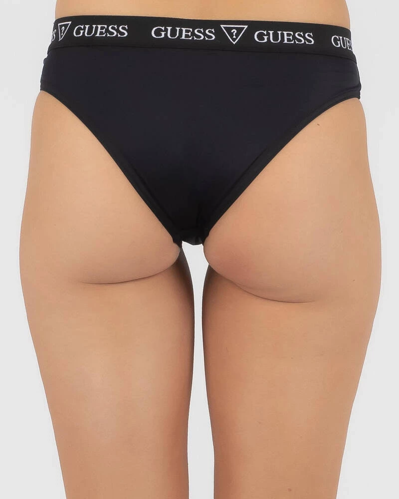 Brand new ๐ GUESS Classic Logo ๐ Bikini Bottom Jet Black โญ 2 Brand new ๐ GUESS Classic Logo ๐ Bikini Bottom Jet Black โญ - Image 2