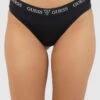 Brand new 👍 GUESS Classic Logo 👙 Bikini Bottom Jet Black ⭐