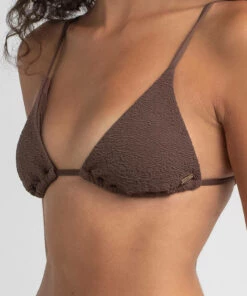 Deals 🧨 Rusty 🩴 Sandalwood Triangle 👙 Bikini Top Chocolate 💯 -Hot Sale Citybeach Store 20299450 07 RT XL