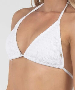 Best Pirce 👍 Topanga Stacie Triangle 👙 Bikini Top White 🌟 -Hot Sale Citybeach Store 20301508 03 TP XL