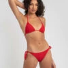 Buy ⌛ Topanga Stacie Triangle 👙 Bikini Top Chilli Red 👏