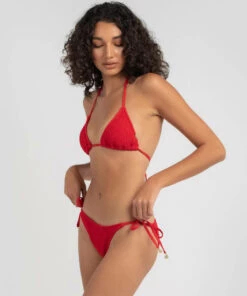 Cheapest 😀 Topanga Stacie Tie Side 👙 Bikini Bottom Chilli Red 🛒