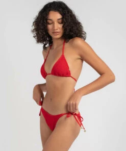 Cheapest 😀 Topanga Stacie Tie Side 👙 Bikini Bottom Chilli Red 🛒 -Hot Sale Citybeach Store 20301510 12 TP XL