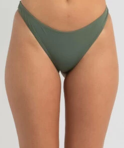 Best Pirce 🎉 Topanga South Beach G-String 👙 Bikini Bottom Olive 🥰 -Hot Sale Citybeach Store 20302387 15 TP XL