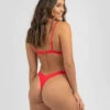 Best deal 😉 Topanga South Beach G-String 👙 Bikini Bottom Neon Red 👏
