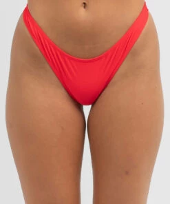 Best deal 😉 Topanga South Beach G-String 👙 Bikini Bottom Neon Red 👏 -Hot Sale Citybeach Store 20302387 19 RT XL