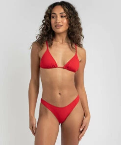 Outlet 🧨 Kaiami Brazilian 👙 Bikini Bottom Chilli Red 😀 -Hot Sale Citybeach Store 20302391 08 TP XL