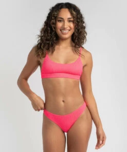 Best Pirce 😀 Kaiami Holly Classic 👙 Bikini Bottom Zingy Pink ✨ -Hot Sale Citybeach Store 20302433 07 LT XL