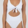 Cheapest 👏 Topanga Trinity One Piece 🩱 Swimsuit White 🌟