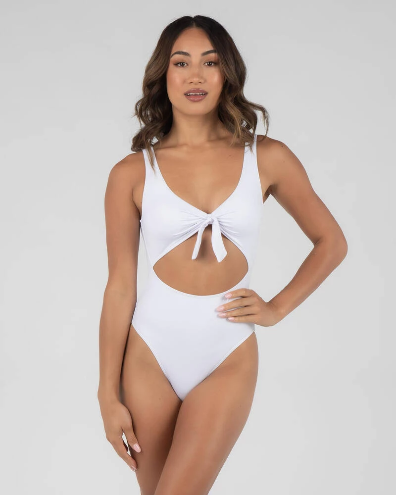 Cheapest ๐ Topanga Trinity One Piece ๐ฉฑ Swimsuit White ๐ 3 Cheapest ๐ Topanga Trinity One Piece ๐ฉฑ Swimsuit White ๐ - Image 3