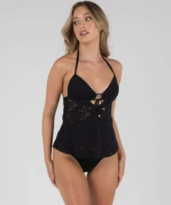 Flash Sale 🤩 Topanga Gia Tankini Top Black ✔️ -Hot Sale Citybeach Store 20305691 02 LT XL