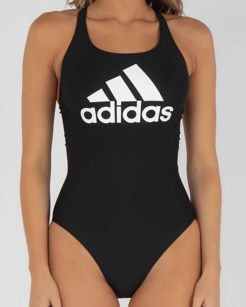 New 👍 Adidas Big Logo One Piece 🩱 Swimsuit Black 🎉 1 New 👍 Adidas Big Logo One Piece 🩱 Swimsuit Black 🎉