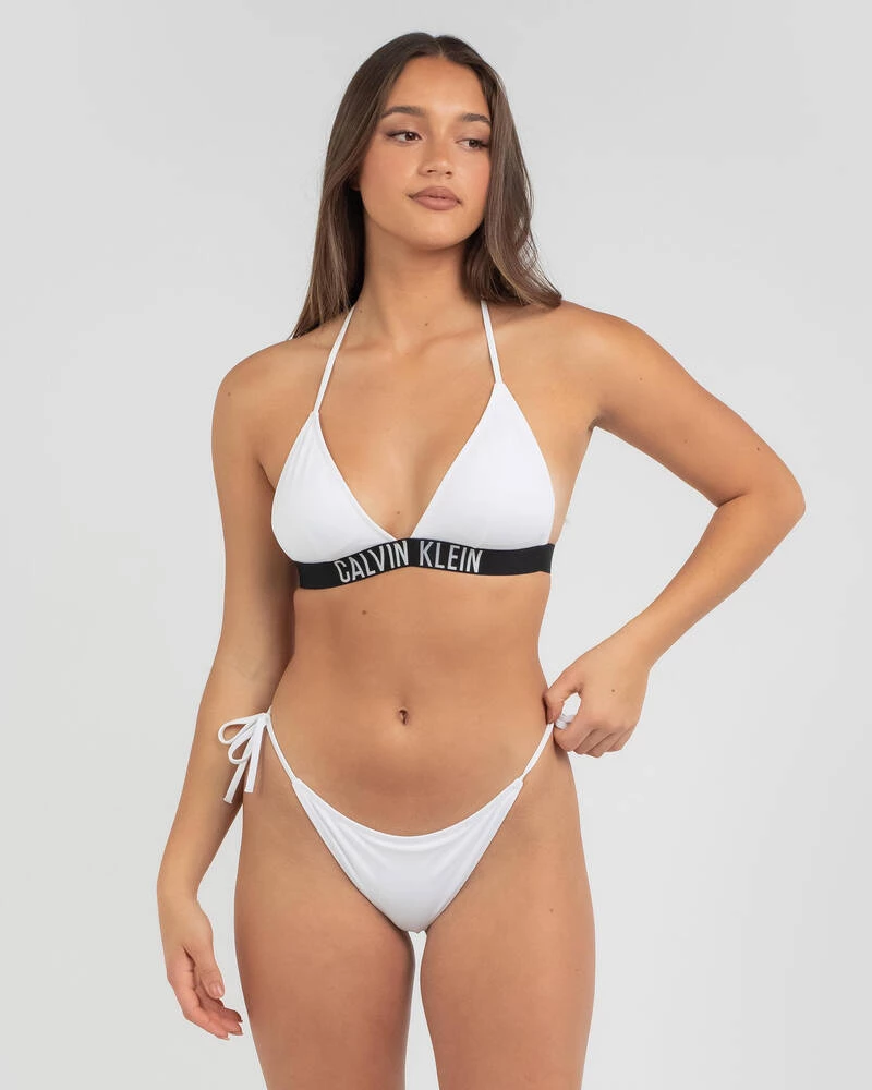 Discount ๐งจ Calvin Klein Intense Power Triangle ๐ Bikini Top Pvh Classic White โค๏ธ 2 Discount ๐งจ Calvin Klein Intense Power Triangle ๐ Bikini Top Pvh Classic White โค๏ธ - Image 2