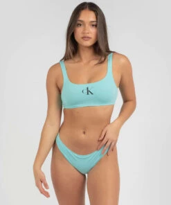 Flash Sale 🛒 Calvin Klein CK One Bralette 👙 Bikini Top Soft Turquoise 🔔 9 Flash Sale 🛒 Calvin Klein CK One Bralette 👙 Bikini Top Soft Turquoise 🔔 -Hot Sale Citybeach Store 20309656 01 TP XL