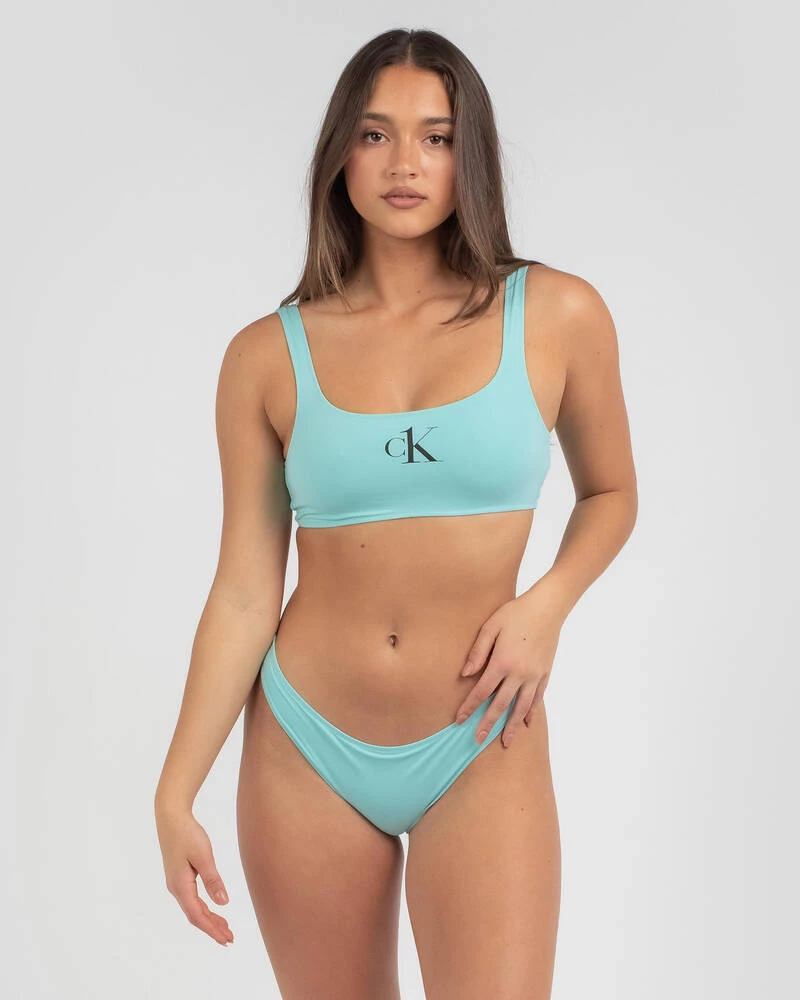 Flash Sale 🛒 Calvin Klein CK One Bralette 👙 Bikini Top Soft Turquoise 🔔 5 Flash Sale 🛒 Calvin Klein CK One Bralette 👙 Bikini Top Soft Turquoise 🔔 - Image 5