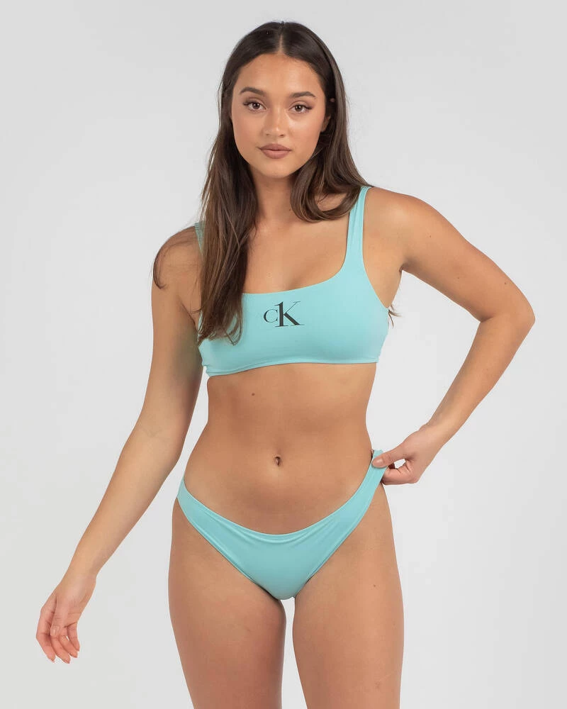 New 🎁 Calvin Klein CK One Classic 👙 Bikini Bottom Soft Turquoise ⭐ 3 New 🎁 Calvin Klein CK One Classic 👙 Bikini Bottom Soft Turquoise ⭐ - Image 3