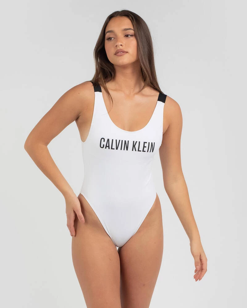 Coupon ๐ Calvin Klein Intense Power Scoop Back One Piece ๐ฉฑ Swimsuit Pvh Classic White ๐ฅฐ 1 Coupon ๐ Calvin Klein Intense Power Scoop Back One Piece ๐ฉฑ Swimsuit Pvh Classic White ๐ฅฐ
