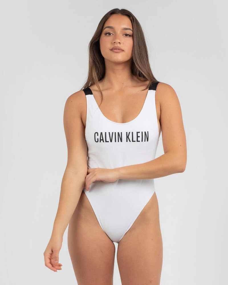 Coupon ๐ Calvin Klein Intense Power Scoop Back One Piece ๐ฉฑ Swimsuit Pvh Classic White ๐ฅฐ 3 Coupon ๐ Calvin Klein Intense Power Scoop Back One Piece ๐ฉฑ Swimsuit Pvh Classic White ๐ฅฐ - Image 3