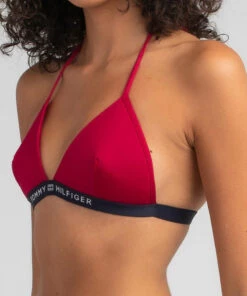 New 🌟 Tommy Hilfiger Core Solid Triangle 👙 Bikini Top Royal Magenta 🧨 -Hot Sale Citybeach Store 20309703 01 RT XL
