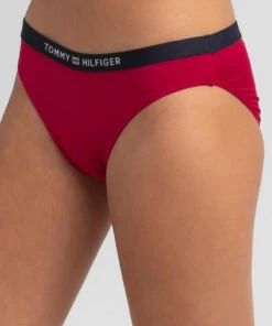 Promo 😉 Tommy Hilfiger Core Solid Classic 👙 Bikini Bottom Royal Magenta 🎁 -Hot Sale Citybeach Store 20309707 01 RT XL