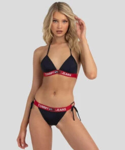 Outlet ❤️ Tommy Hilfiger Tommy 👖 Jeans Tie Side 👙 Bikini Bottom Desert Sky 😍 -Hot Sale Citybeach Store 20309710 01 LT XL