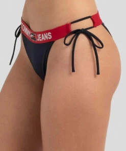 Outlet ❤️ Tommy Hilfiger Tommy 👖 Jeans Tie Side 👙 Bikini Bottom Desert Sky 😍 -Hot Sale Citybeach Store 20309710 01 RT XL