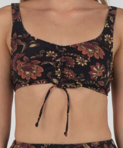 New ๐ Rhythm Toluca ๐ Bikini Top Black โ