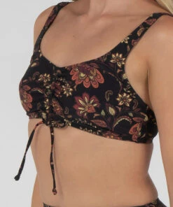 New 😀 Rhythm Toluca 👙 Bikini Top Black ⌛ -Hot Sale Citybeach Store 20310033 01 RT XL