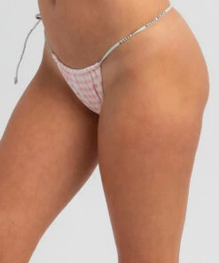 Wholesale 🤩 GUESS French Riviera 🌞 Summer Brazilian 👙 Bikini Bottom Vichy Roses 👍 -Hot Sale Citybeach Store 20310093 02 RT XL