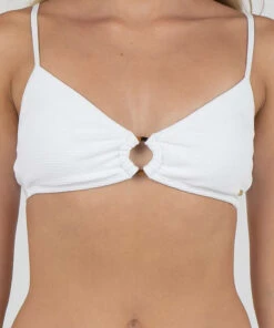 Buy โ Roxy Casual Mood ๐ Bikini Top Bright White ๐
