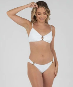 Buy ⌛ Roxy Casual Mood 👙 Bikini Top Bright White 😍 -Hot Sale Citybeach Store 20310767 01 LT XL