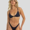 Discount 👏 Rip Curl Premium Surf Triangle 👙 Bikini Top Navy 🛒
