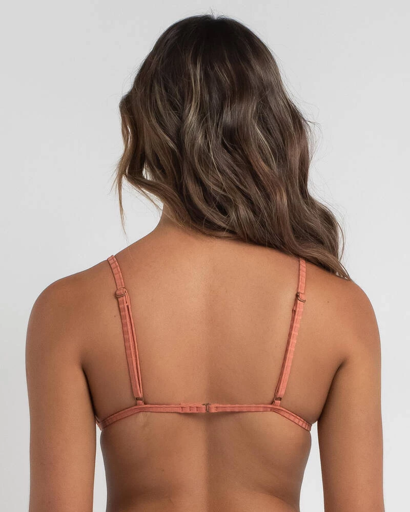 Discount ⌛ Rip Curl Premium Surf Triangle 👙 Bikini Top Rhubarb ❤️ 2 Discount ⌛ Rip Curl Premium Surf Triangle 👙 Bikini Top Rhubarb ❤️ - Image 2