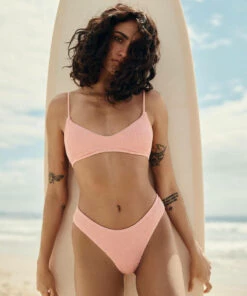 Best Pirce 💯 Billabong 🌞 Summer High 👙 Bikini Top Quartz 🔥