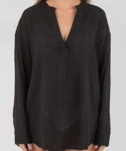 Outlet 🥰 Rip Curl Classic Surf Beach Cover Black 🛒 -Hot Sale Citybeach Store 20310857 02 RT XL