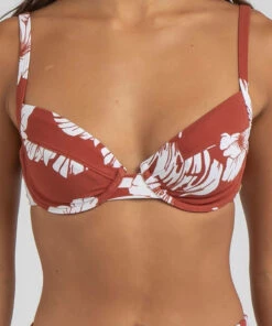 Best deal 🎉 Roxy Garden Trip 👙 Bikini Top Marsala Isha S 😀