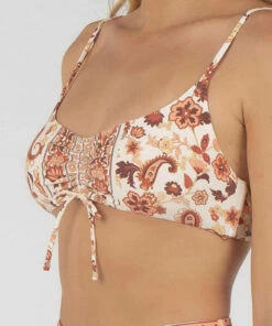 Brand new 😍 Rip Curl Desert Dawn 👙 Bikini Top Cream 0082 ✨ -Hot Sale Citybeach Store 20310878 01 TP XL