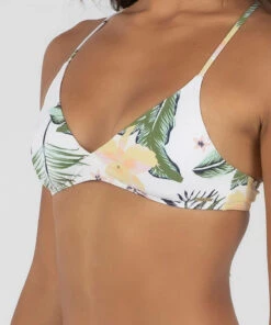 Best reviews of 🎁 Roxy Bloom Athletic 👙 Bikini Top Bright White Praslin 😉 -Hot Sale Citybeach Store 20310882 01 RT XL