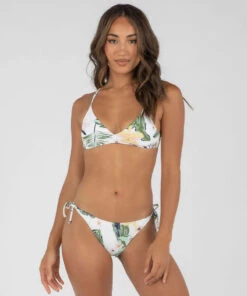 New โ๏ธ Roxy Bloom ๐ Bikini Bottom Bright White Praslin โค๏ธ 6 New โ๏ธ Roxy Bloom ๐ Bikini Bottom Bright White Praslin โค๏ธ -Hot Sale Citybeach Store 20310885 01 LT XL