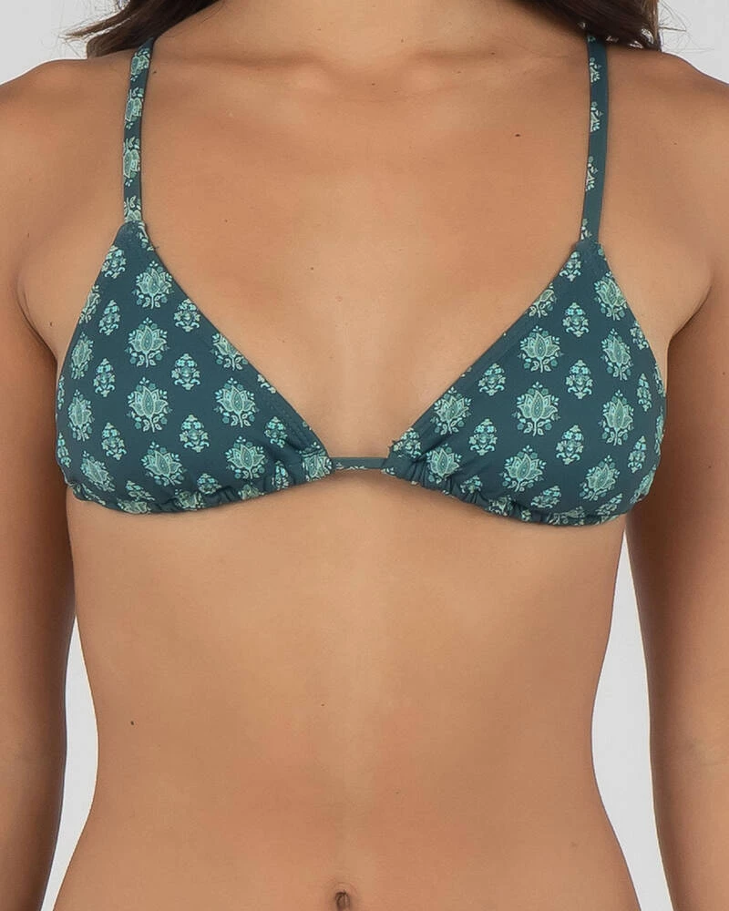 Hot Sale 🔔 Kaiami Zuri 👙 Bikini Top Green / White 🛒 3 Hot Sale 🔔 Kaiami Zuri 👙 Bikini Top Green / White 🛒 - Image 3