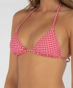 Discount 🌟 Kaiami Cici 👙 Bikini Top Red / White 🎁 -Hot Sale Citybeach Store 20313597 02 RT XL