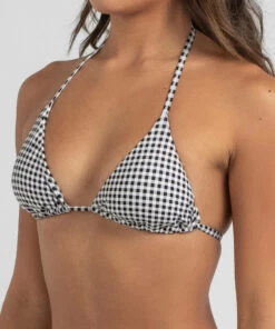 Budget 😀 Kaiami Cici 👙 Bikini Top Black / White 🎉 -Hot Sale Citybeach Store 20313597 03 RT XL