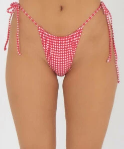Flash Sale 🎁 Kaiami Cici 👙 Bikini Bottom Red / White ❤️ -Hot Sale Citybeach Store 20313598 02 LT XL