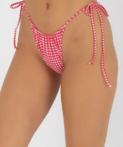 Flash Sale 🎁 Kaiami Cici 👙 Bikini Bottom Red / White ❤️ -Hot Sale Citybeach Store 20313598 02 RT XL