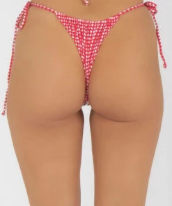 Flash Sale 🎁 Kaiami Cici 👙 Bikini Bottom Red / White ❤️ -Hot Sale Citybeach Store 20313598 02 TP XL